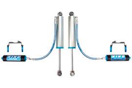 King Shocks 1997+ Nissan Patrol Y61 Rr 3.0 Dia Remote Res Shock for 0-2in Lift Fin Res w/Brkt (Pair)