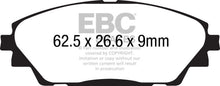 Charger l&#39;image dans la galerie, EBC 14+ Mazda 3 2.0 (Japan Build) Redstuff Front Brake Pads - 2to4wheels