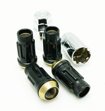 Cargar imagen en el visor de la galería, Wheel Mate Muteki SR45R Lug Nut Kit Lock Set 12x1.5 45mm - Black