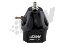 गैलरी व्यूवर में इमेज लोड करें, DeatschWerks DWR1000 Adjustable Fuel Pressure Regulator - Black
