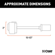 Load image into Gallery viewer, Curt Dodge Factory Harness Adapter (Dodge Vehicle to USCAR Socket)