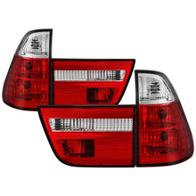 Laden Sie das Bild in den Galerie-Viewer, Spyder BMW E53 X5 00-06 4PCS Euro Style Tail Lights- Red Clear ALT-YD-BE5300-RC