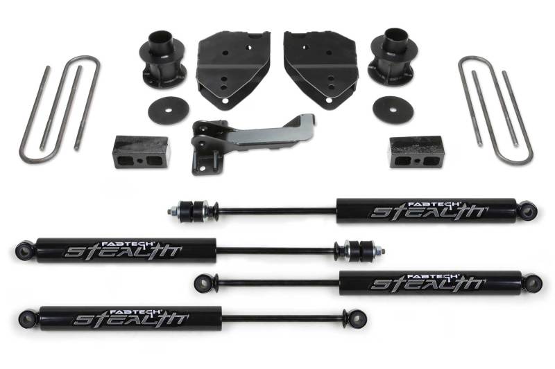 Fabtech 17-20 Ford F250/350 4WD 4in Budget System w/Stealth Shocks