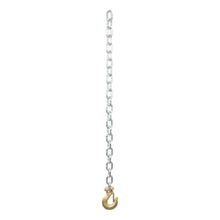 Load image into Gallery viewer, Curt 35in Safety Chain w/1 Clevis Hook (11700lbs Clear Zinc)