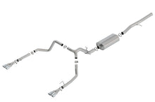 गैलरी व्यूवर में इमेज लोड करें, Borla 19 Chevrolet Silverado/GMC Sierra 1500 6.2L SS Touring Catback Exhaust - Square Chrome Tips