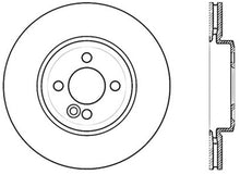 Laden Sie das Bild in den Galerie-Viewer, StopTech Slotted &amp; Drilled Sport Brake Rotor 07-13 Mini Cooper