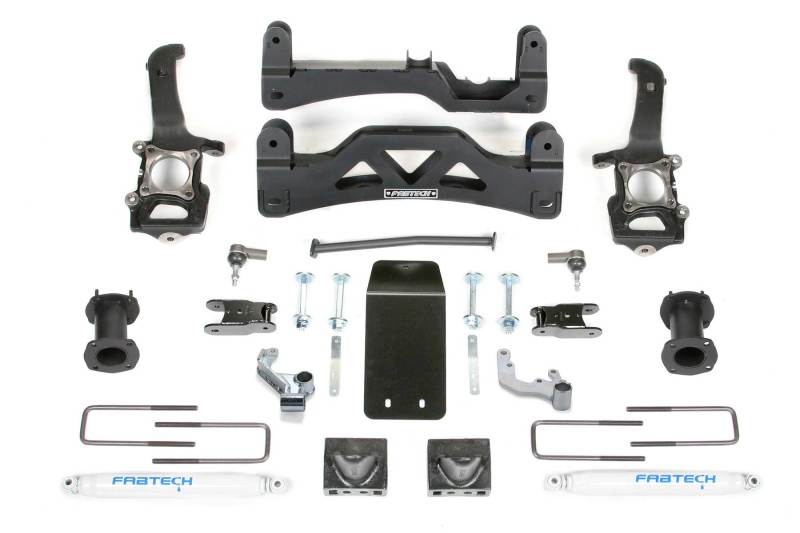 Fabtech 2014 Ford F150 4WD 6in Basic System w/Perf. Shocks
