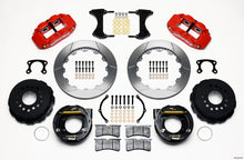 Carica l&#39;immagine nel visualizzatore di Gallery, Wilwood Narrow Superlite 4R Rear P-Brk Kit 12.88in Red Big Ford New Style 2.36in Offset
