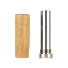 Charger l&#39;image dans la galerie, Mishimoto Tall Steel Core Wood Shift Knob - Beech