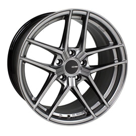 Enkei TY5 18x8 5x112 45mm Offset 72.6mm Bore Hyper Silver Wheel