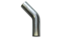 Charger l&#39;image dans la galerie, Vibrant 1.625in OD T304 SS 45 Deg Mandrel Bend 6in Leg Length (2.5in Centerline Radius)