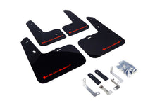 Laden Sie das Bild in den Galerie-Viewer, Rally Armor 12-13 Hyundai Veloster UR Black Mud Flap w/ Red Logo