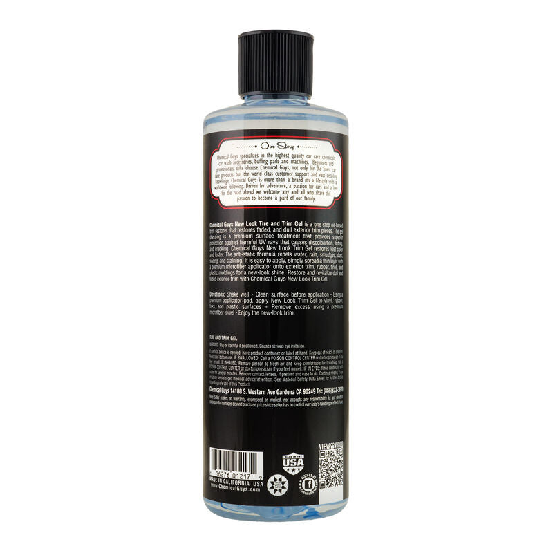 Chemical Guys Tire & Trim Gel for Plastic & Rubber - 16oz (P6)