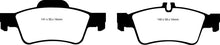 गैलरी व्यूवर में इमेज लोड करें, EBC 04-06 Mercedes-Benz CL500 5.0 Redstuff Rear Brake Pads