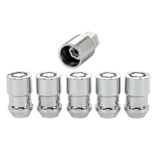 Laden Sie das Bild in den Galerie-Viewer, McGard Wheel Lock Nut Set - 5pk. (Cone Seat) 1/2-20 / 3/4 &amp;13/16 Dual Hex / 1.46in. Length - Chrome