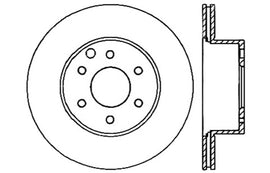StopTech Drilled Sport Brake Rotor