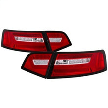 Laden Sie das Bild in den Galerie-Viewer, Spyder 09-12 Audi A6 LED Tail Lights - Red Clear (ALT-YD-AA609-LED-RC)
