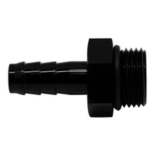 गैलरी व्यूवर में इमेज लोड करें, DeatschWerks 8AN ORB Male to 3/8in Male Triple Barb Fitting (Incl O-Ring) - Anodized Matte Black