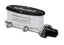 Carica l&#39;immagine nel visualizzatore di Gallery, Wilwood High Volume Tandem Master Cylinder - 1 1/8in Bore Ball Burnished