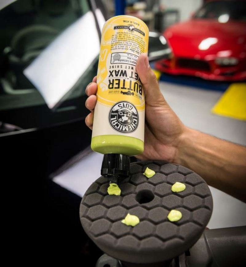 Chemical Guys Hex-Logic Quantum Finishing Pad - Black - 5.5in - Single