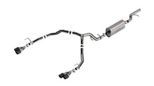 Cargar imagen en el visor de la galería, Borla 21-22 Chevrolet Tahoe 5.3L V8 2/4WD 4DR 3in/2.75in Touring Cat-Back Exhaust -Carbon Fiber Tips