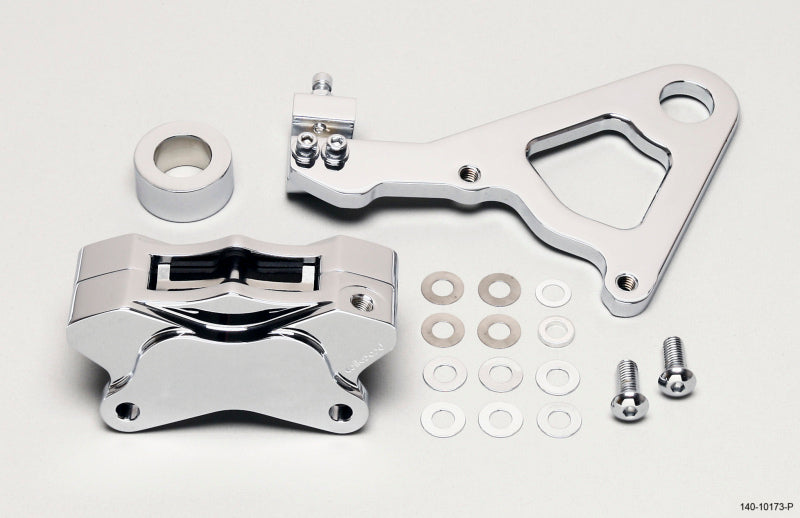 Wilwood Brake Kit GP310 Rear Polish 2000-06 FLH/FLT