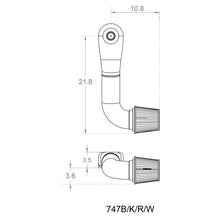 Cargar imagen en el visor de la galería, Spectre Plenum Kit - 90 Degree Tube