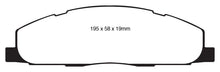 Charger l&#39;image dans la galerie, EBC 09-11 Dodge Ram 2500 Pick-up 5.7 2WD/4WD Greenstuff Rear Brake Pads