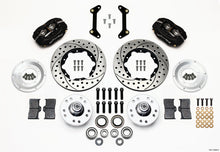 गैलरी व्यूवर में इमेज लोड करें, Wilwood Forged Dynalite Front Kit 11.00in Drilled 79-87 GM G Body