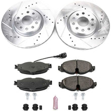 Carica l&#39;immagine nel visualizzatore di Gallery, Power Stop 15-18 Audi A3 Front Z23 Evolution Sport Brake Kit