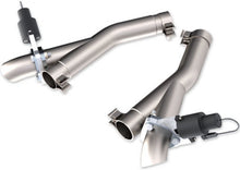 Cargar imagen en el visor de la galería, QTP 11-18 Dodge Durango 5.7L 2.5in 304SS Aggressor Cutout Dual Mid Pipes