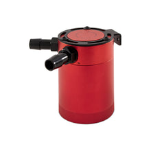 Laden Sie das Bild in den Galerie-Viewer, Mishimoto Compact Baffled Oil Catch Can - 2-Port - Red