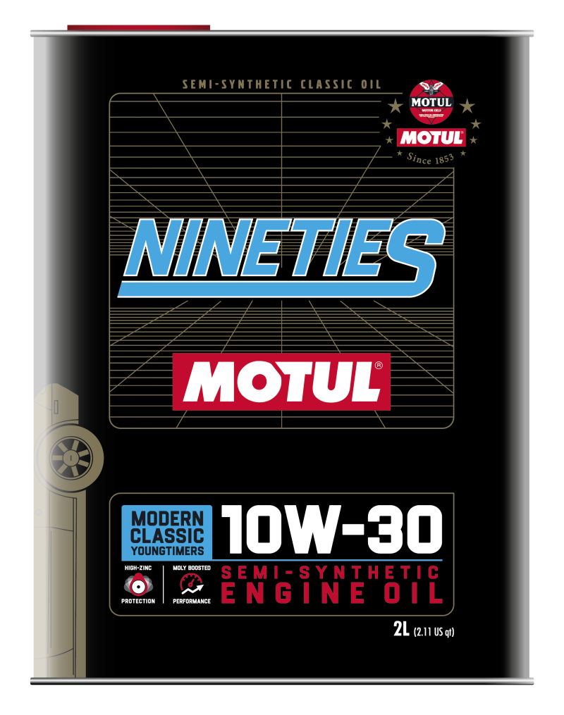 Motul 10W30 Classic Nineties Oil - 10x2L image 1