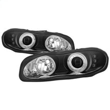 Laden Sie das Bild in den Galerie-Viewer, Spyder Chevy Camaro 98-02 Projector Headlights LED Halo LED Blk - Low H1 PRO-YD-CCAM98-HL-BK