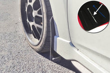Carica l'immagine nel visualizzatore di Gallery, Rally Armor 12-13 Hyundai Veloster UR Black Mud Flap w/ White Logo