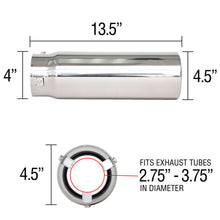 गैलरी व्यूवर में इमेज लोड करें, Spectre Exhaust Tip 4-1/2in. OD / Pencil