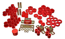 Laden Sie das Bild in den Galerie-Viewer, Energy Suspension 76-79 Jeep CJ/CJ7 Red Hyper-Flex Master Bushing Set - 2to4wheels