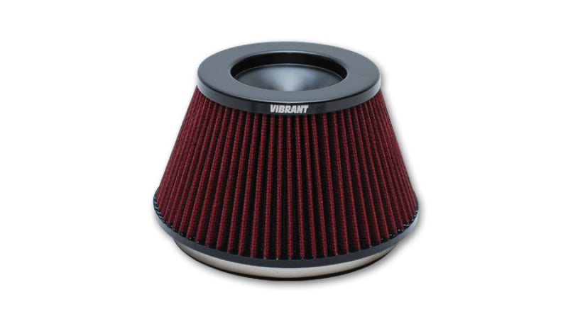 Vibrant The Classic Perf Air Filter 5in OD Conex3-5/8in Tallx6in ID Bellmouth VelocityStack10950-52 - 2to4wheels