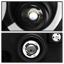 गैलरी व्यूवर में इमेज लोड करें, Spyder 05-07 Jeep Grand Cherokee - Light Bar Projector Headlights - Black - PRO-YD-JGC05V2-LB-BK