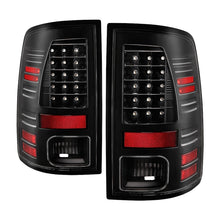 Carica l&#39;immagine nel visualizzatore di Gallery, Spyder 13-18 Dodge Ram 2500/3500 LED Tail Lights LED Model Only - All Black (ALT-YD-DRAM13-LED-BKV2)