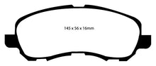 Charger l&#39;image dans la galerie, EBC 07+ Jeep Compass 2.0 (262mm Rear Rotors) Greenstuff Front Brake Pads