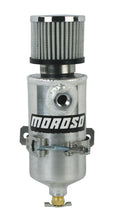 गैलरी व्यूवर में इमेज लोड करें, Moroso Breather Tank/Catch Can - Two 3/8 NPT Female Fittings - Aluminum