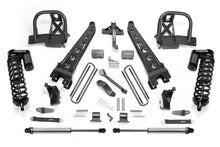 Carica l&#39;immagine nel visualizzatore di Gallery, Fabtech 08-10 Ford F450/F550 4WD 6in Radius Arm System w/DL 4.0 Coilovers &amp; Rear DL Shocks