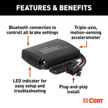 Load image into Gallery viewer, Curt Echo Under-Dash Trailer Brake Controller (w/ Bluetooth)