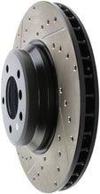 Charger l&#39;image dans la galerie, StopTech 07-09 BMW 335 (E90/E92/E93) Slotted &amp; Drilled Right Front Rotor