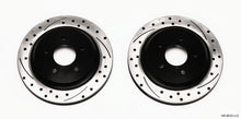 Cargar imagen en el visor de la galería, Wilwood Pro-Matrix Rotor Kit Rear-Drilled 97-04 Corvette C5 All / 05-13 C6 Base