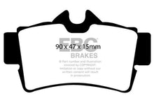 Carica l&#39;immagine nel visualizzatore di Gallery, EBC 94-04 Ford Mustang 4.6 Cobra Ultimax2 Rear Brake Pads