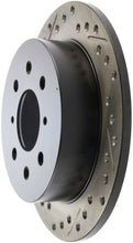 Cargar imagen en el visor de la galería, StopTech 90-96 Acura Integra / 97-01 Integra (Exc. Type R) Slotted &amp; Drilled Right Rear Rotor