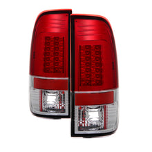 Carica l&#39;immagine nel visualizzatore di Gallery, Spyder Ford F150 Styleside 97-03/F250 Version 2 LED Tail Lights Red Clear ALT-YD-FF15097-LED-G2-RC