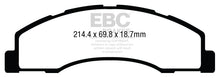 Laden Sie das Bild in den Galerie-Viewer, EBC 08+ Ford Econoline E150 4.6 Greenstuff Front Brake Pads